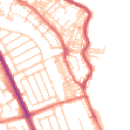 Daytime road noise heatmap for NE30 4PJ