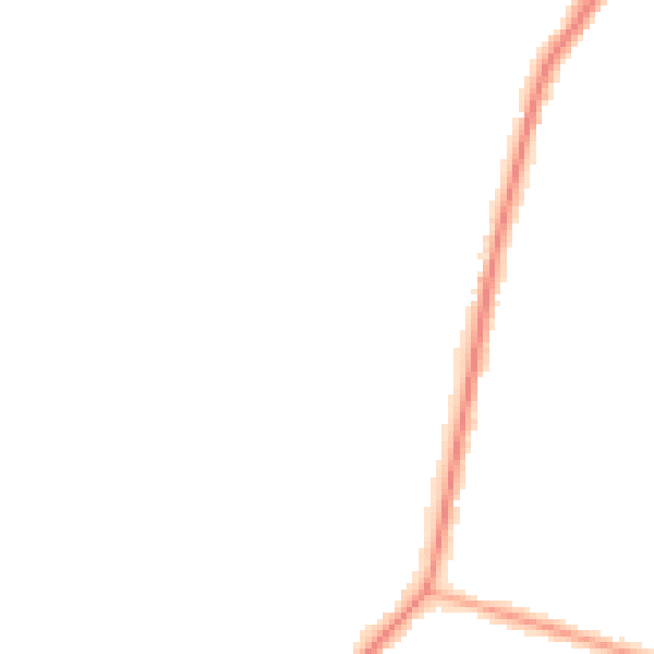 Night-time road noise heatmap for NE31 1AL