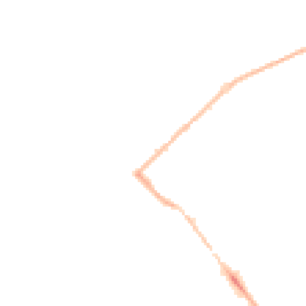 Night-time road noise heatmap for NE31 1DN