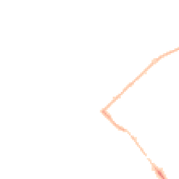 Night-time road noise heatmap for NE31 1DZ