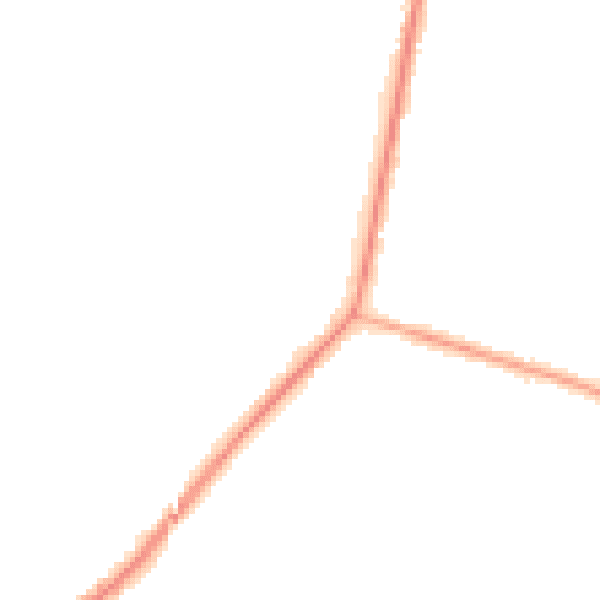 Night-time road noise heatmap for NE31 1UE