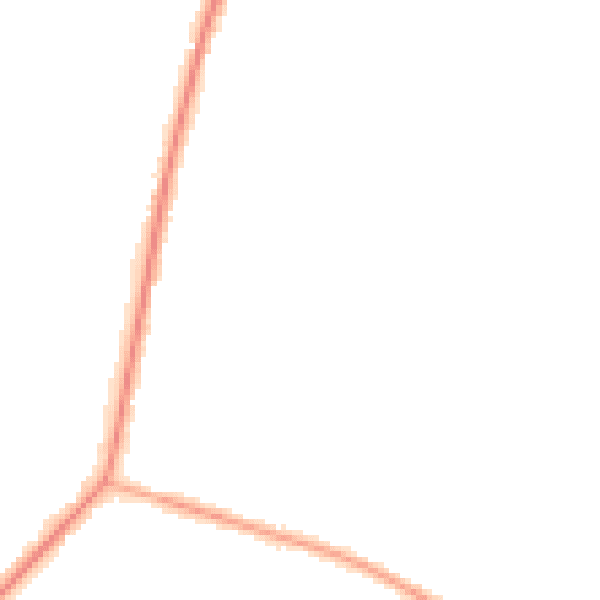 Night-time road noise heatmap for NE31 2LQ