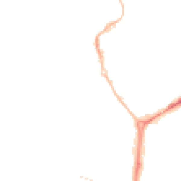 Night-time road noise heatmap for NE33 1EQ