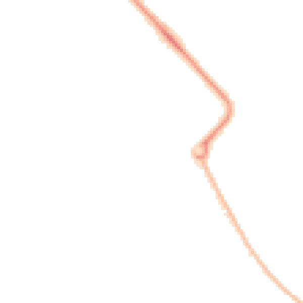 Night-time road noise heatmap for NE33 3ND