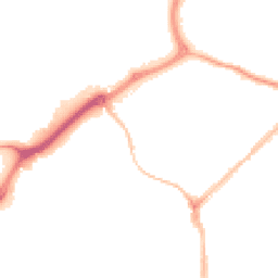 Night-time road noise heatmap for NE34 0AE