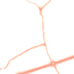 Night-time road noise heatmap for NE34 0AN
