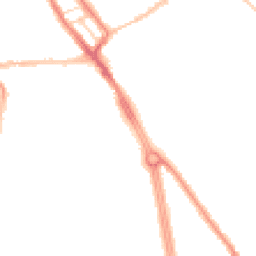 Night-time road noise heatmap for NE34 0AQ