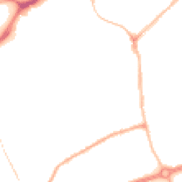 Night-time road noise heatmap for NE34 0BN