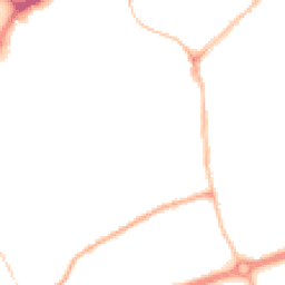 Night-time road noise heatmap for NE34 0BP