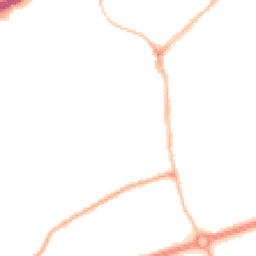 Night-time road noise heatmap for NE34 0BT