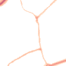 Night-time road noise heatmap for NE34 0BU