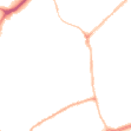Night-time road noise heatmap for NE34 0BW