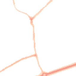 Night-time road noise heatmap for NE34 0DB