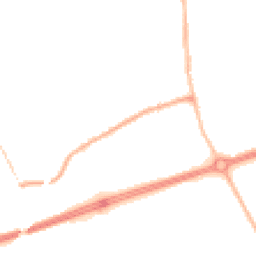 Night-time road noise heatmap for NE34 0DJ