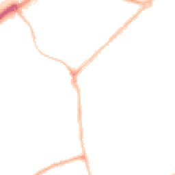 Night-time road noise heatmap for NE34 0JU