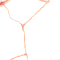 Night-time road noise heatmap for NE34 0LE