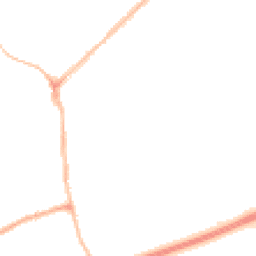 Night-time road noise heatmap for NE34 0NW