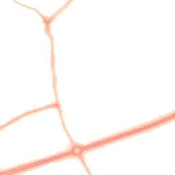 Night-time road noise heatmap for NE34 0XR