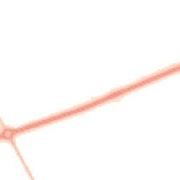 Night-time road noise heatmap for NE34 0YL