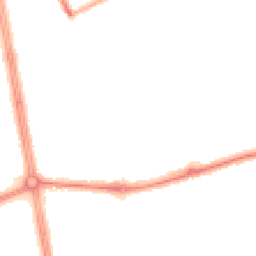 Night-time road noise heatmap for NE34 6AW