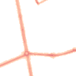 Night-time road noise heatmap for NE34 6BA