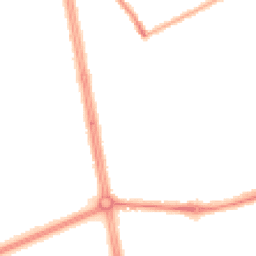 Night-time road noise heatmap for NE34 6BE