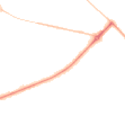 Night-time road noise heatmap for NE34 7BL