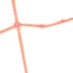 Night-time road noise heatmap for NE34 8DE