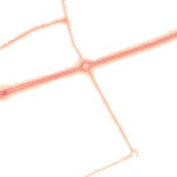 Night-time road noise heatmap for NE34 8JX