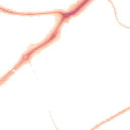 Night-time road noise heatmap for NE34 9BT