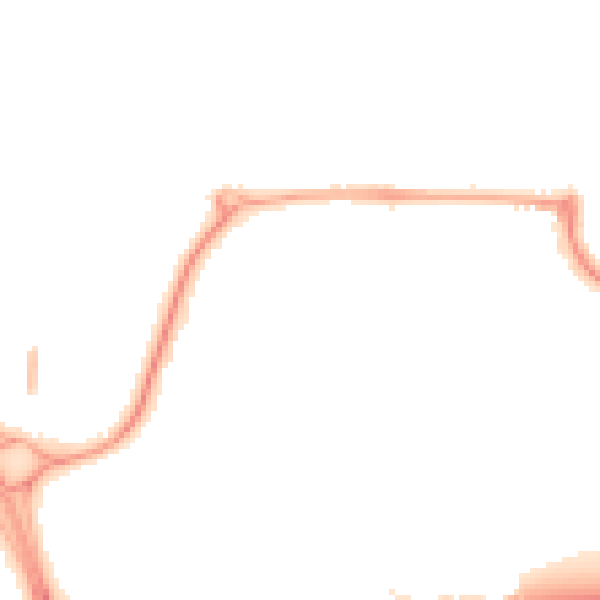 Night-time road noise heatmap for NE37 1BX