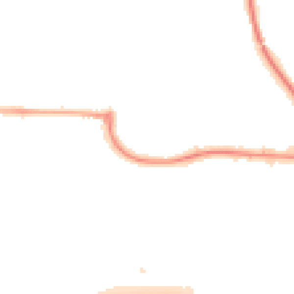 Night-time road noise heatmap for NE37 2EG