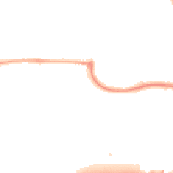 Night-time road noise heatmap for NE37 2HU