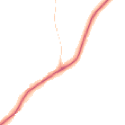 Night-time road noise heatmap for NE39 1AS