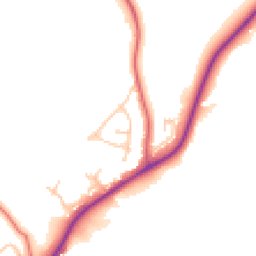 Daytime road noise heatmap for NE39 1BD
