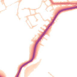 Daytime road noise heatmap for NE39 1DF