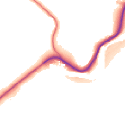 Daytime road noise heatmap for NE39 1LZ