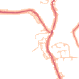 Daytime road noise heatmap for NE39 2AY
