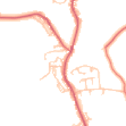 Daytime road noise heatmap for NE39 2BB