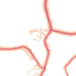 Daytime road noise heatmap for NE39 2BF