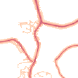 Daytime road noise heatmap for NE39 2EG
