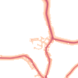 Daytime road noise heatmap for NE39 2EY