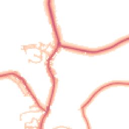 Daytime road noise heatmap for NE39 2FB
