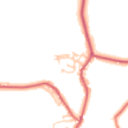 Daytime road noise heatmap for NE39 2HT