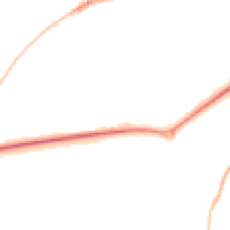 Night-time road noise heatmap for NE40 4EB