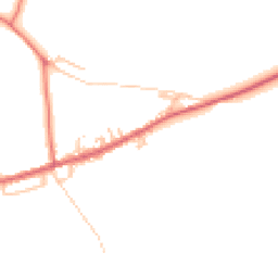 Daytime road noise heatmap for NE40 4HS