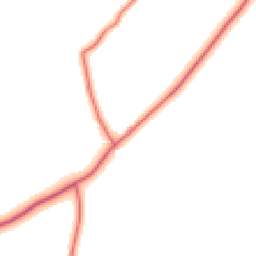 Daytime road noise heatmap for NE40 4JJ