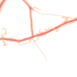 Daytime road noise heatmap for NE40 4LR