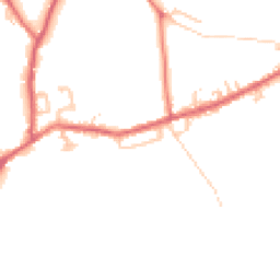 Daytime road noise heatmap for NE40 4RB