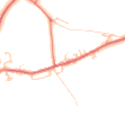 Daytime road noise heatmap for NE40 4RJ
